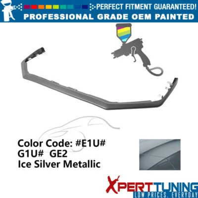 Fits 15-17 Subaru WRX & STI V-Limited Front Lip ABS #E1U, G1U, GE2 Ice Silver Foto 1 de 4