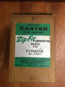 Carter Carburetor 39475 of Evinrude 111427 NOS - Picture 1 of 5