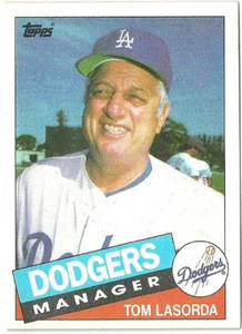 TOM LASORDA LOS ANGELES DODGERS #601 - TOPPS NM-MT 1985 - Picture 1 of 2
