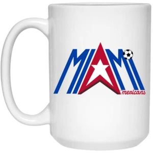 Miami Americans Mug 15 oz. Glossy Ceramic | ASL Soccer Team - Picture 1 of 6