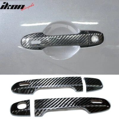 Fits 12-22 Subaru BRZ Scion FRS Toyota 86 Carbon Fiber Door Handle Cover - 4PCS Foto 1 de 3