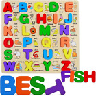 Toddlers Alphabet Blocks - ABC Puzzle for Kids Ages 3-5 Years Old, Preschool Puz