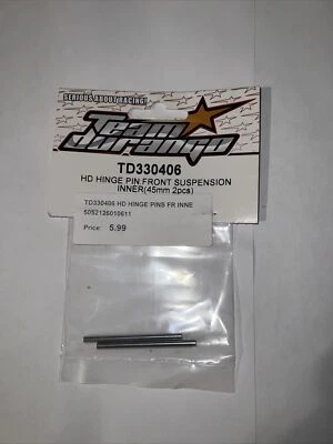 Team Durango 330406 45mm Front Inner HD Hinge Pin (2) - Image 1 of 2