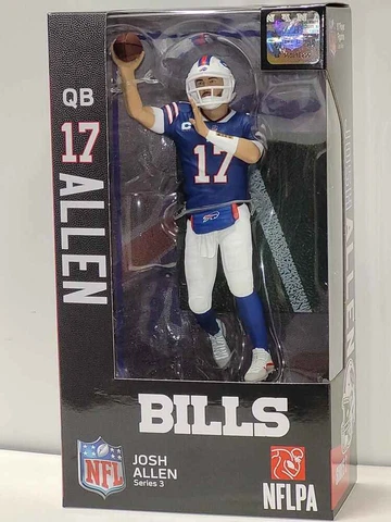 Imports Dragon NFL Football Series 3 JOSH ALLEN Buffalo Bills 7" Action Figure Cover
