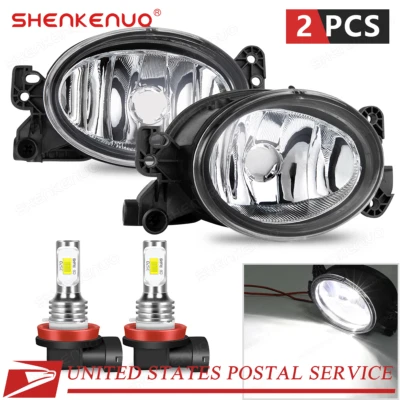 Faros antiniebla luces de conducción aptos para Mercedes Benz W204 W251 W164 C300 ML320 CL550 Foto 1 de 4