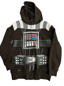 Star Wars Darth Vader Youth Sweatshirt Zip Front Hoodie SZ Youth Boys 8 - Picture 1 of 4