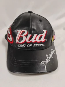 VTG Dale Earnhardt Jr #8 Leather Hat NASCAR Chase Authentics  - Picture 1 of 9