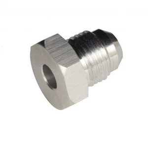 Red Horse Performance Weld Flange Adapter -10 AN/JIC Male | Unanodized | Clear - Foto 1 di 2