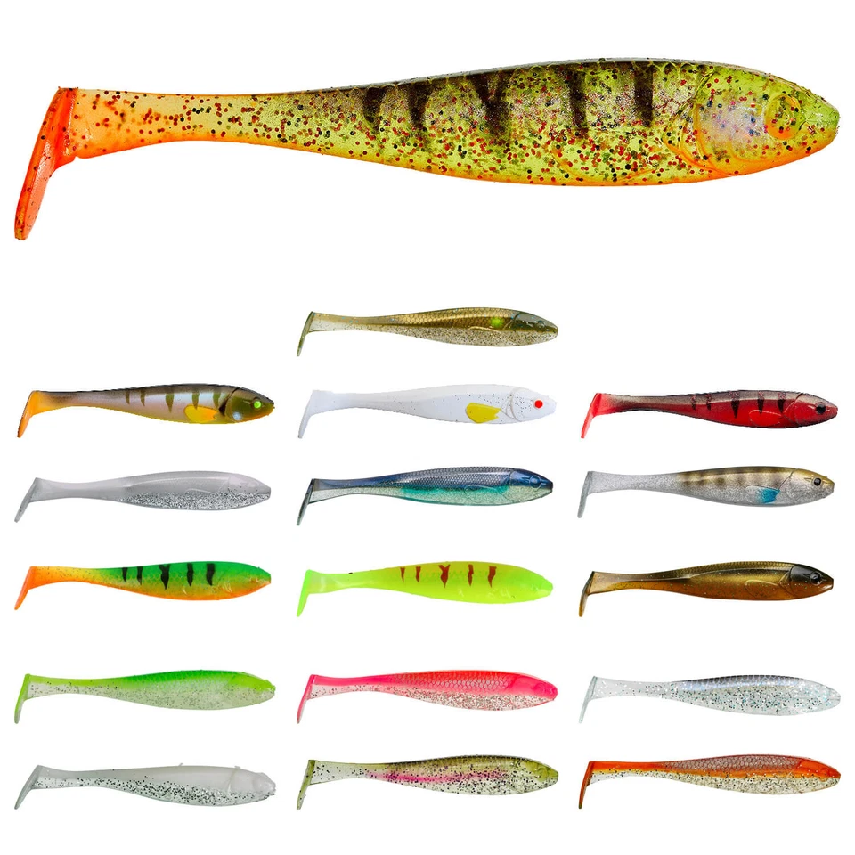 Illex Magic Slim Shad 3 Gummifisch 6,5cm 2,1g Gummiköder Zander Barsch Gummi - Bild 1 von 1