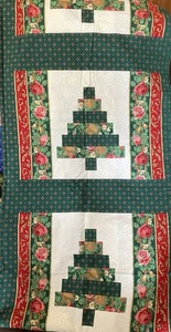 Weihnachtsbaum Blockhaus Betrüger Quilt Stoff Wamsutta 4 Jahre x 44 Zoll Breite - Bild 1 von 7