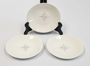 SET (3) Hallcraft Eva Zeisel Fantasy 6-3/8" Brotteller TOP KAUF! - Bild 1 von 9