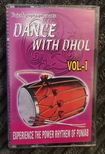 Dance With Dhol - Vol 1 - Rajesh Gupta (Cassette Tape) - Picture 1 of 3