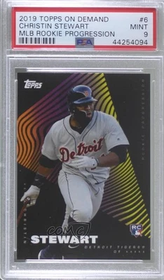 2019 Topps On Demand Rookie Progression /1576 Christin Stewart #6 PSA 9 MINT RC - Image 1 of 2