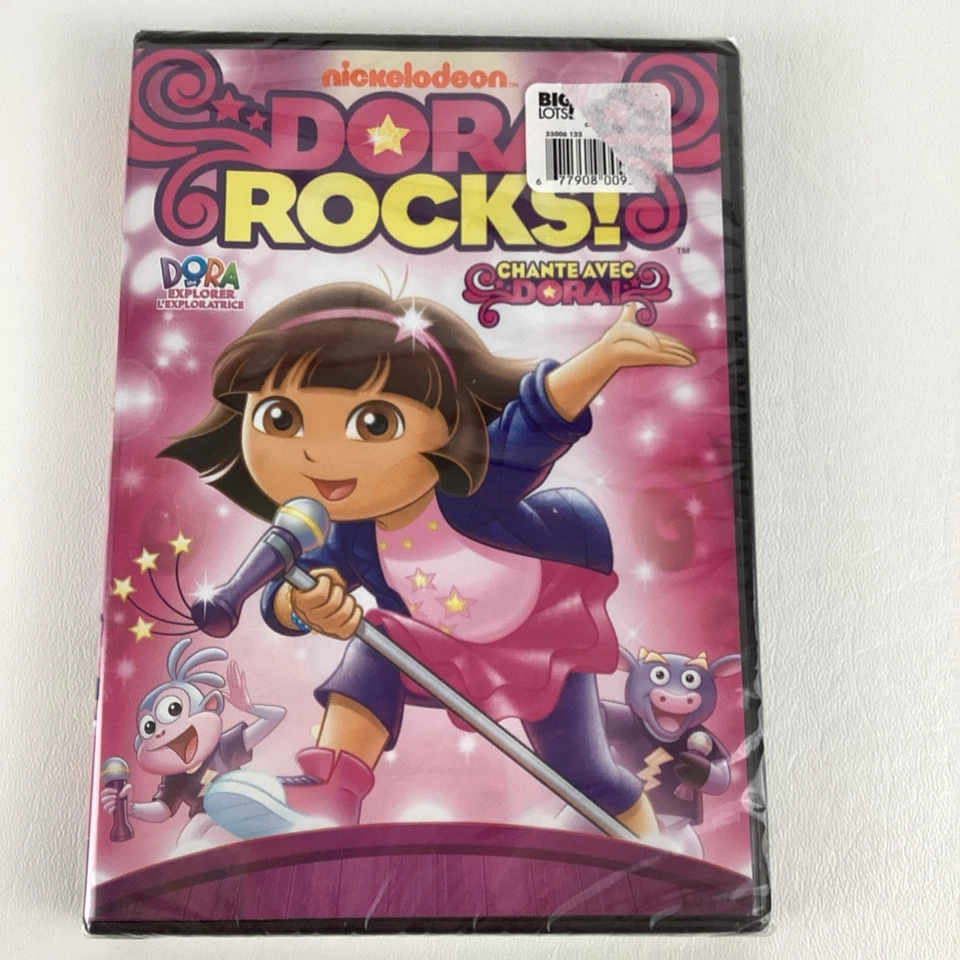 Nickelodeon Dora the Explorer Dora Rocks DVD Full Frame Dubbed