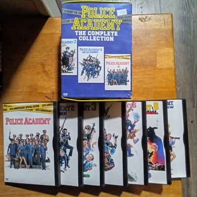Police Academy The Complete Movie Collection Box Set of 7 DVD - Image 1 of 4