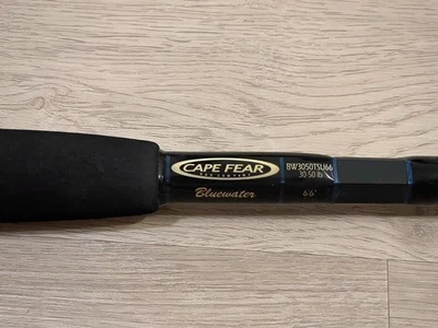 Cape Fear Bluewater BW3050TSU66 6’6 caña de arrastre Foto 1 de 4