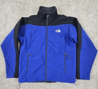 The North Face Jacket Men Large AL5C Apex Bionic Softshell Fleece Lined Full Zip - Image 1 of 4