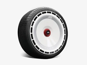 MG Line Aerodisc - Kit Aerodinamico Completo per Cerchi in Acciaio 19" 5x112 - Rosso - Foto 1 di 9