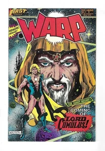 WARP #1 --- 1ª APLICACIÓN LORD CUMULUS! ¡FRANK BRUNNER! ¡ALTO GRADO! ¡Primeros cómics! 1983 casi nuevo - Imagen 1 de 3