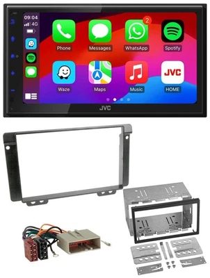 JVC Bluetooth 2DIN MP3 DAB USB Autoradio für Land Rover Freelander 2004-2006 - Bild 1 von 4