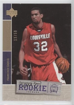 2005-06 Upper Deck Rookie Debut Rookie Gold /50 Francisco Garcia #125 RC - Image 1 of 2