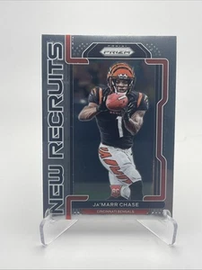 2021 Panini Prizm - New Recruits Ja'Marr Chase #NR-7 (RC) - Picture 1 of 2