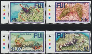 EDSROOM-20496 Fiji 1012-1015 MNH 2004 Complete Shrimp - Picture 1 of 1