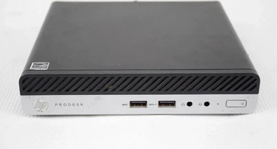 HP ProDesk 405 G4 AMD Ryzen 5 PRO 2400GE 3.2GHz (NO RAM,SSD OR ADAPTER) - Image 1 of 3