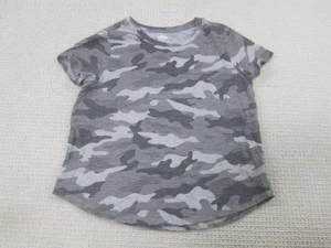 Vecchia camicia marina donna grigio medio mimetico Everywear manica corta girocollo maglietta - Foto 1 di 8