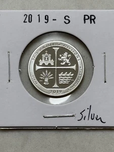 2019 S Silver Proof San Antonio Missions ATB Quarter 99.9% Silver - Picture 1 of 1