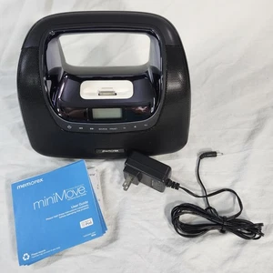 Memorex Minimove Boombox iPod Dock Radio FM Mi3x Negro SIN CONTROL REMOTO - Imagen 1 de 17