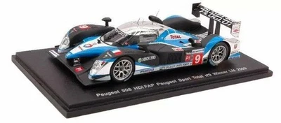 1/43 2009 Peugeot 908 HDi FAP - Brabham / Gene / Wurz - Spark | Model Le Mans - Image 1 of 2