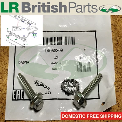JUEGO DE TORNILLOS INYECTORES DE COMBUSTIBLE ORIGINALES LAND ROVER LR2 EVOQUE RANGE ROVER SPORT LR068809 Foto 1 de 4