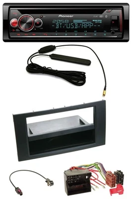 Pioneer USB DAB MP3 Bluetooth CD Autoradio für Ford Focus C-Max S-Max Galaxy 03- - Bild 1 von 4