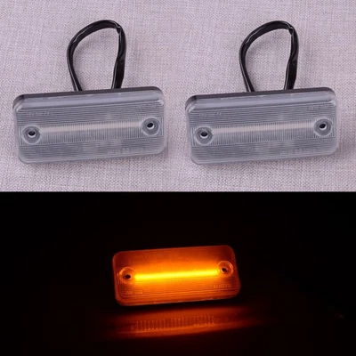 1Pair Dynamic Flowing Side Marker Light Fit for Fiat Ducato Peugeot Boxer - Image 1 of 4