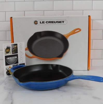 Sartén de hierro fundido Le Creuset Signature de 9 pulgadas, Marsella - NUEVA Foto 1 de 4