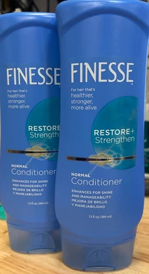 (2 PACK) FINESSE Restore + Strengthen Normal Conditioner, 13 fl oz / (384 ml) - Image 1 of 2