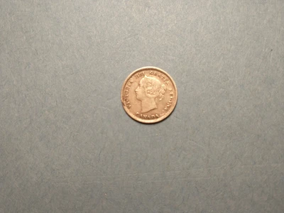 1888 Canada 5 Cent, Silver Mid Grade, Canadian half dime 5 Sterling Victoria 376 - Image 1 of 2