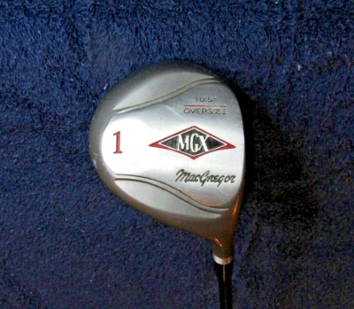 Club de Golf MacGregor MGX 10,5° Gran Tamaño Titanio 1 Driver Power Plus Grafito Derecha Foto 1 de 4