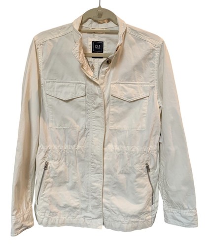 OFF WHITE Giacca utility donna GAP bianco sporco taglia media nuova