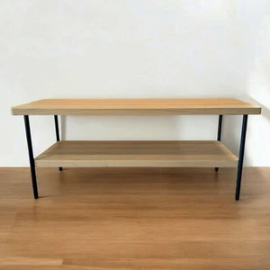 Rolf Benz Couchtisch 925-211 Beistelltisch Eiche massiv natur 86x33 H35 cm - Bild 1 von 6