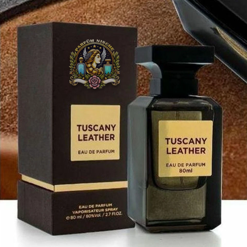 *NEU* Fragrance World Tuscany Leather Eau de Parfum Spray 80ml Parfüm würzig