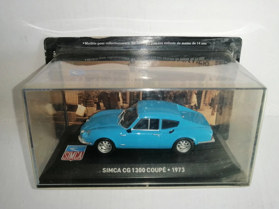 SIMCA CG 1300 COUPE' 1973 SCALA 1/43 - Immagine 1 di 1