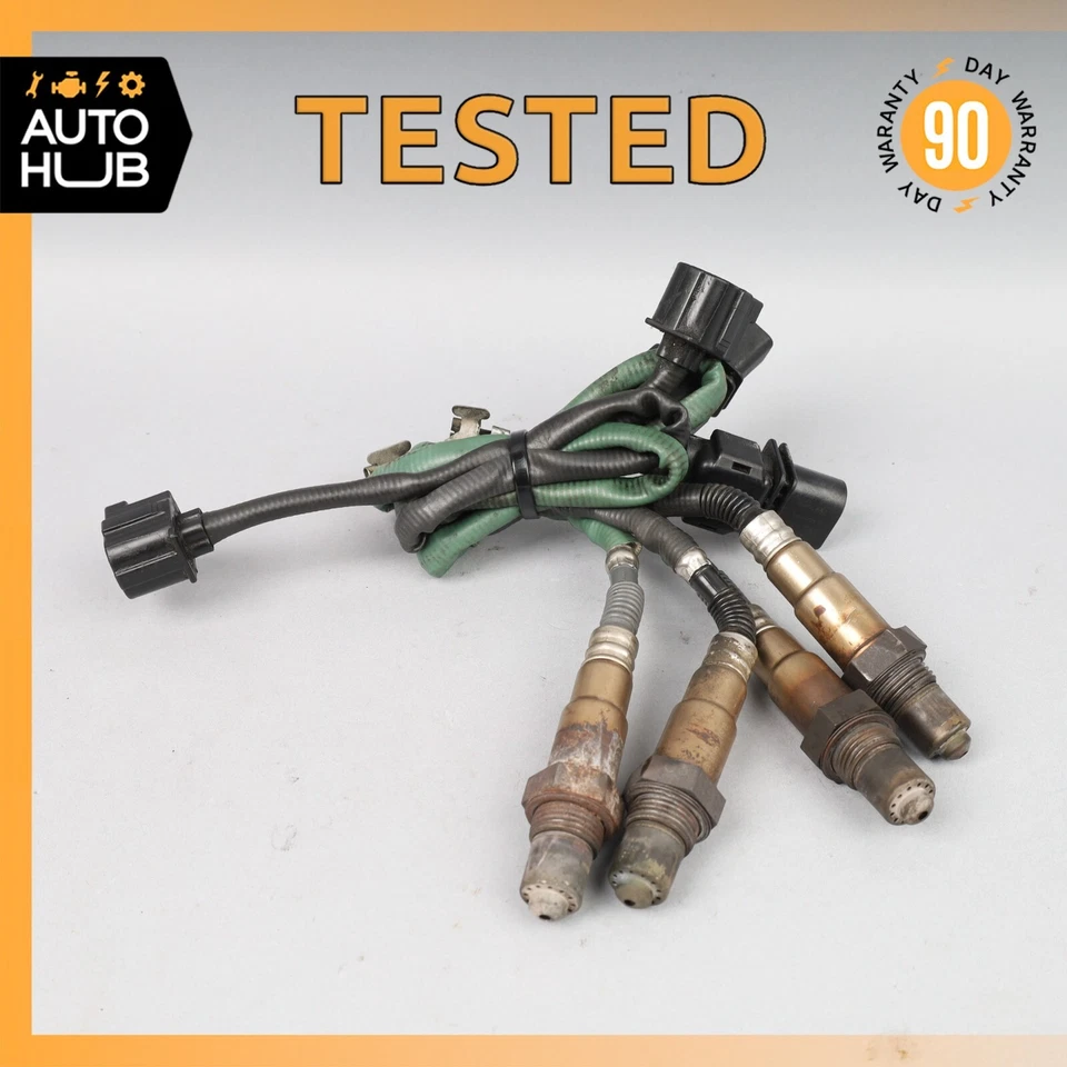 Mercedes W164 ML350 S550 CL550 кислорода O2 датчик лямбда набор из 4 0045420818 OEM - Изображение 1 из 4