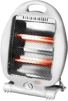  VINCO 70155 800W TERMOSTUFA AL QUARZO - STUFETTA  BIANCA - Immagine 1 di 2