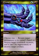 Crosis' charm/Crosis' Charm planeshift mtg magic x3 2fr/1us