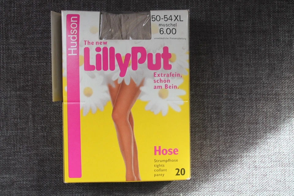 Hudson LillyPut Feinstrumpfhose Gr. 50-54 Muschel 20 den Neu OVP - Bild 1 von 3