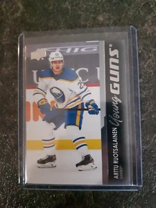 2021-22 Upper Deck Series 1 Young Guns Arttu Ruotsalainen RC Card# 221 - Picture 1 of 2