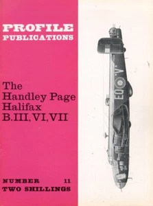AIRCRAFT PROFILE 11 WW2 RAF HANDLEY PAGE HALIFAX B.III B.VI B.VII RAF BOMBER COM - Imagen 1 de 3