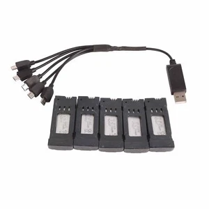 Portable Drone Battery With 5 In 1 Charger Long Life Span For RC Quadcopter EUY - Picture 1 of 19